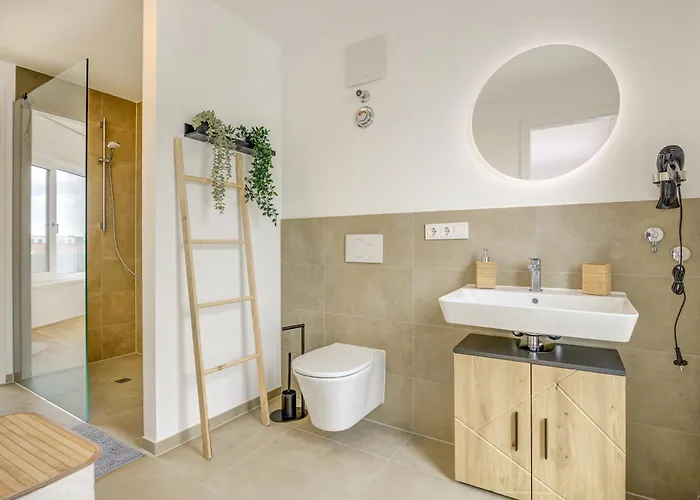 Exklusive 3-zimmer Luxus-maisonette In Hochheim - Naehe Frankfurt Flughafen, Wiesbaden Und Mainz * Hochheim am Main